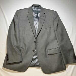 Ralph Lauren Gray Houndstooth Blazer‎ Men's 42S Sport Coat Two Button